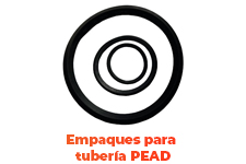 empaques para tubería PEAD